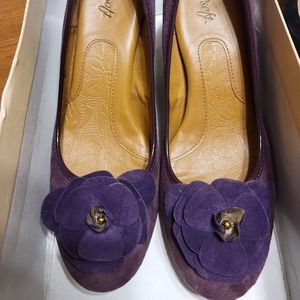Shoes, purple EuroSoft heels